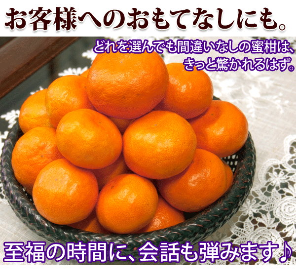 こだわり大長みかん(秀品)の商品説明