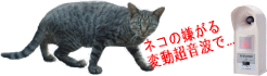 ガーデンバリアは、猫が嫌がる周波数の超音波を放射して、猫を寄せつけません。