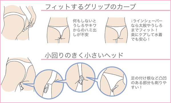 ラヴィア Iラインシェーバーの商品説明