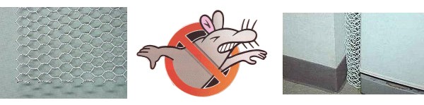 ネズミ侵入防止　防鼠金網（ハード）　6袋セットの商品説明