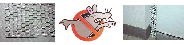 ネズミ侵入防止　防鼠金網（ソフト）　6袋セットの商品説明