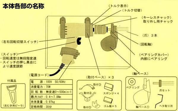 自動へた取り皮むき機 of 干し柿・あんぽ柿乾燥機＆自動機器の兼
