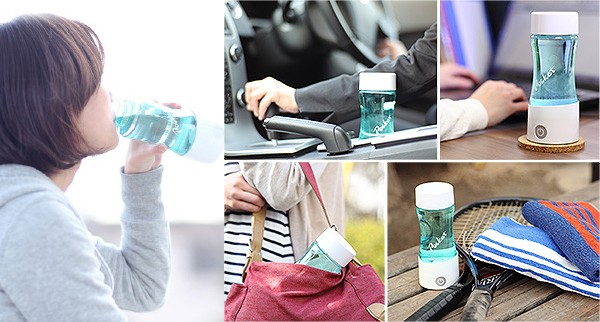ケータイできる水素水ボトルの商品画像