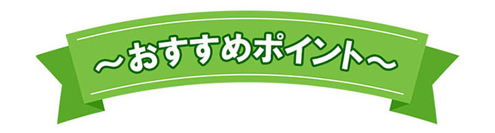 おすすめポイント