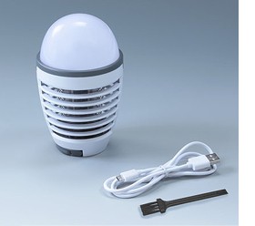 LEDライト付電撃殺虫器 モスキライトの商品説明