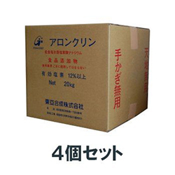東亜合成 アロンクリン 20kg（食品添加物）　4個セット