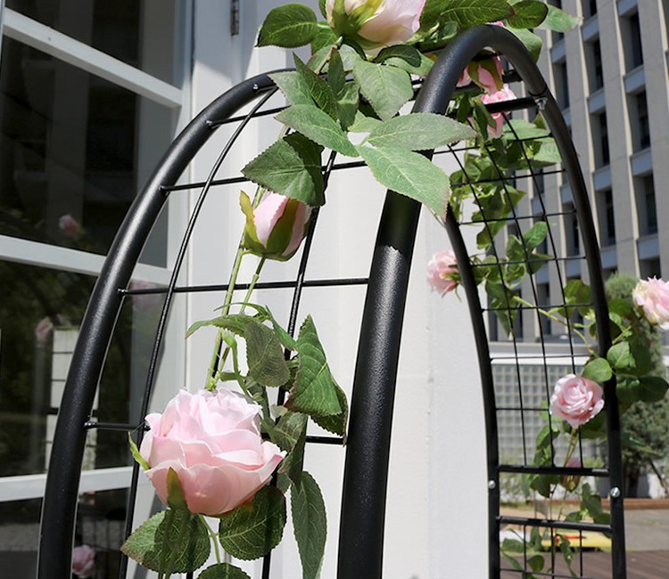 アーチ付フラワーラック 花も野菜も