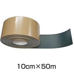 防草シート資材 テープ 10cm×50m 緑