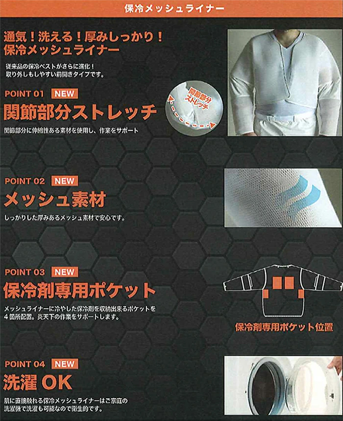 保冷メッシュライナー
