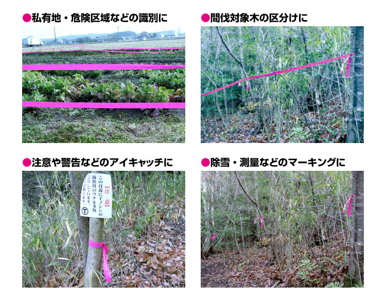 �댯���Ȃǂ̎��ʁA����E���ʂȂǂ̃}�[�L���O��