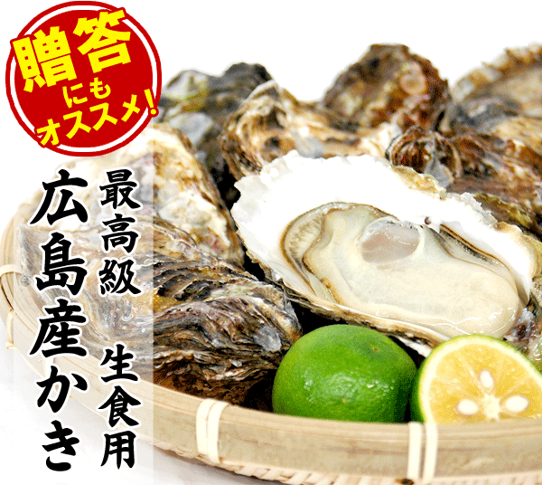 贈答にもオススメ!広島県産生かき