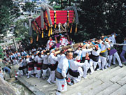 吉浦カニ祭りの説明