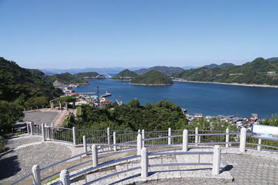 歴史の見える丘公園(御手洗)の説明
